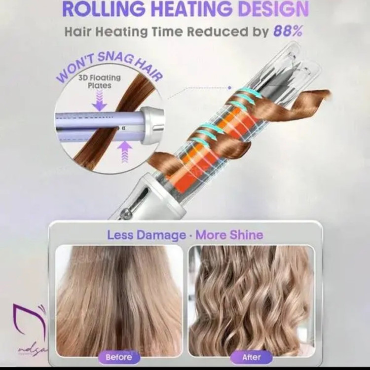 کرلی بنفش شیگلم | دستگاه حالتدهنده مو شیگلم Air Flow