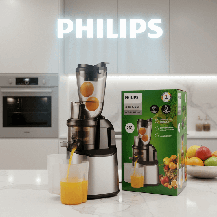 عصاره گیر فیلیپس مدل HR1892 | Philips HR1892 Slow Juicer