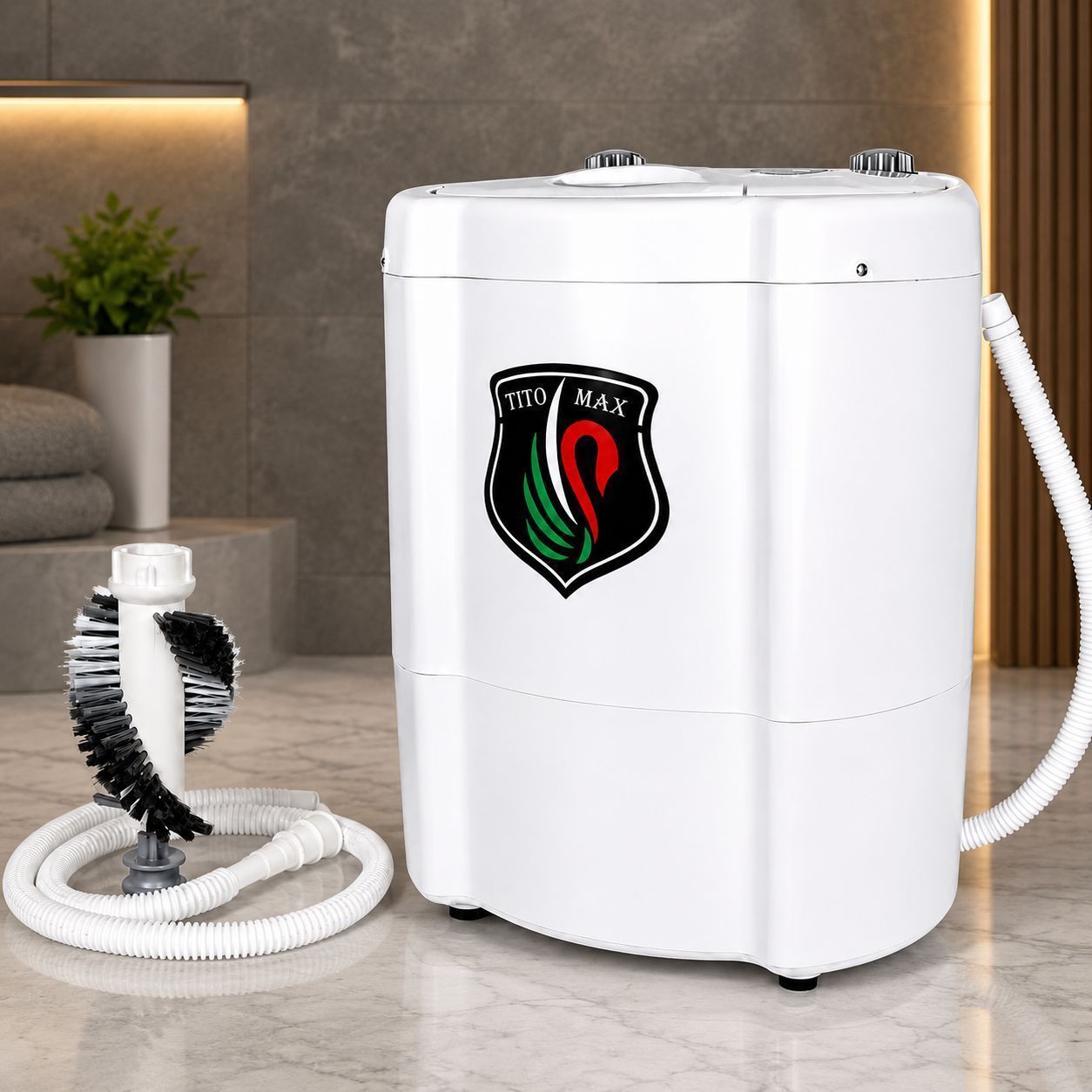 مینی واش تیتو مکس مدل 108 عروسکی 3 کیلویی تایمردار