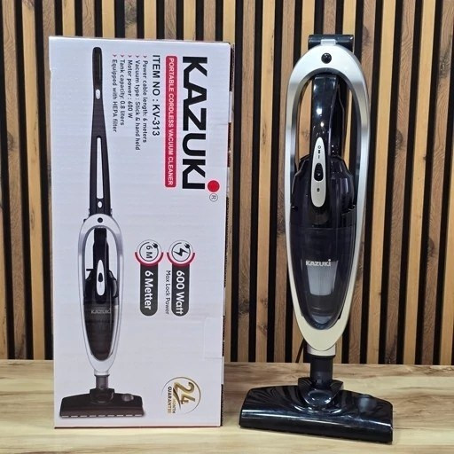 جارو پرتابل کازوکی مدل K-313 | و 600 وات، فیلتر HEPA، کابل ۶ متری