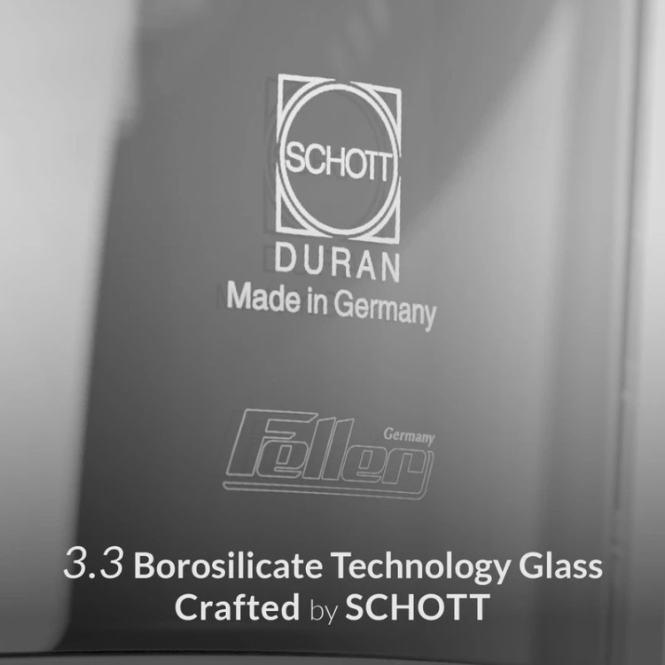 سماور برقی فلر مدل TS390 | ظرفیت 3 لیتر با قوری شیشهای 1 لیتری SCHOTT